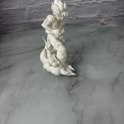 Figurine Goku imprimée en 3D — Fil-O-Forme, vue 3