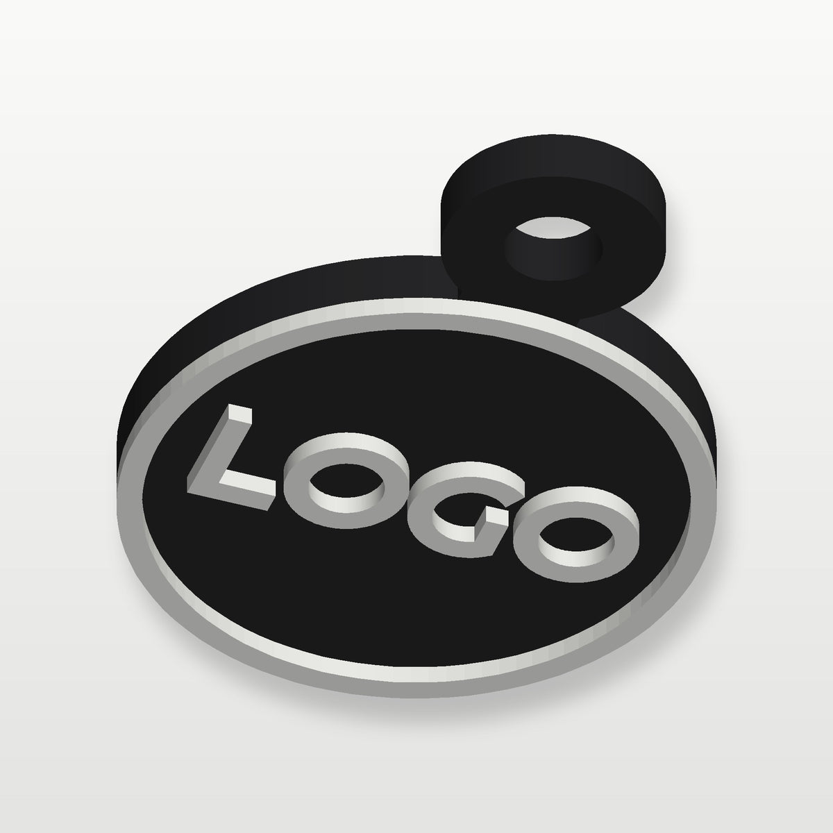 Jeton de panier promotionnel au logo, impression 3D Fil-O-Forme