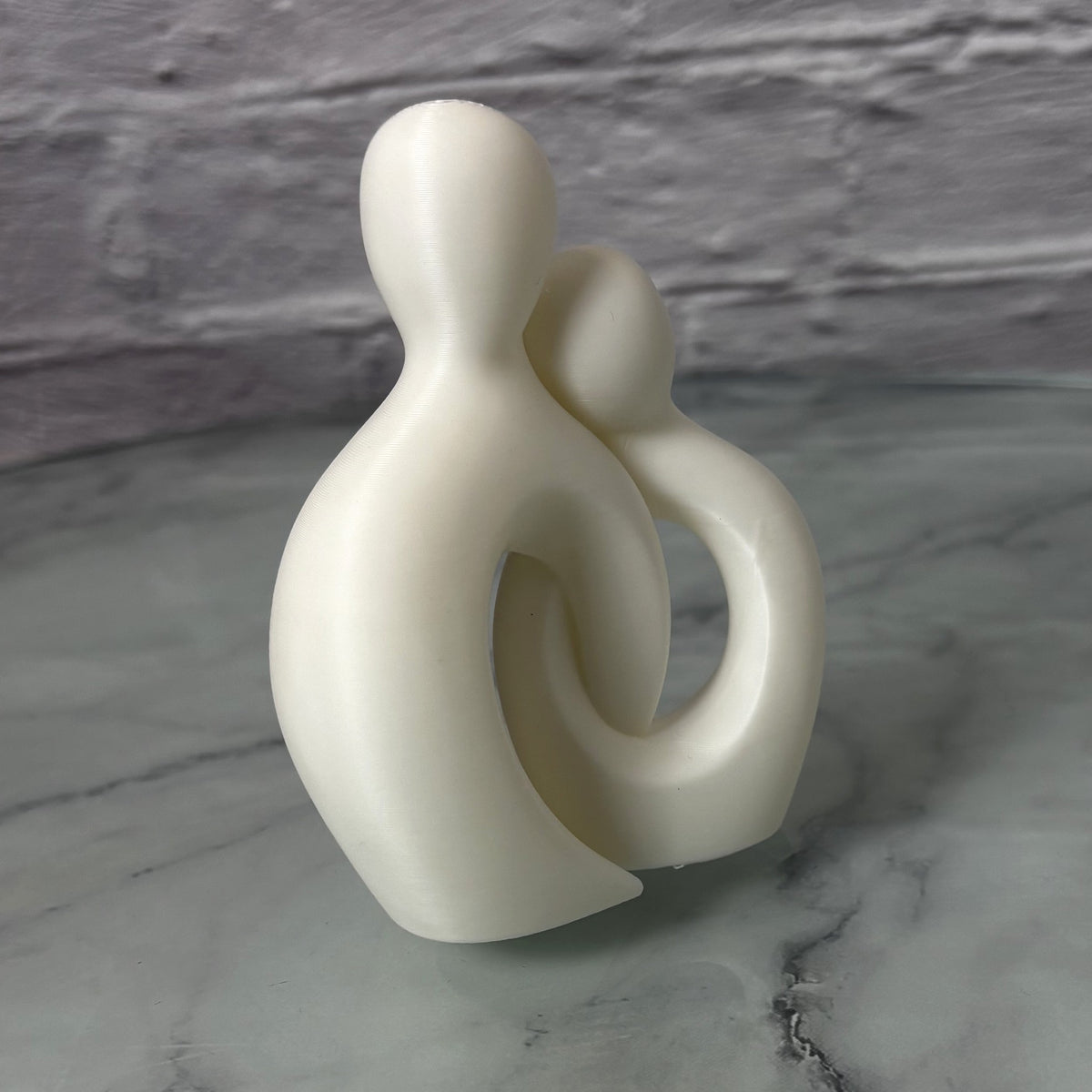 Sculpture abstraite imprimée en 3D — Fil-O-Forme, vue 1