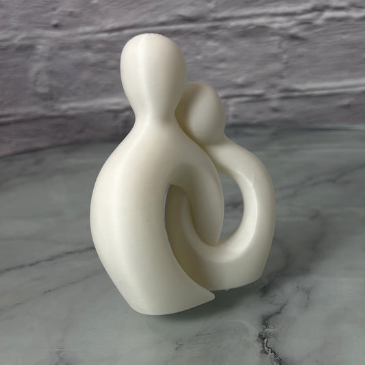 Sculpture abstraite imprimée en 3D — Fil-O-Forme, vue 1