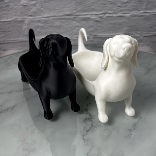 Vide-poche teckel imprimé en 3D — Fil-O-Forme, vue 1